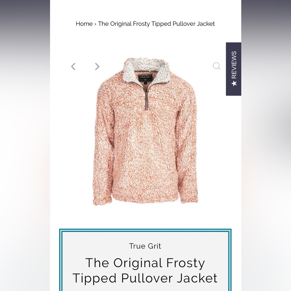 TRUE GRIT SHERPA QUARTER ZIP